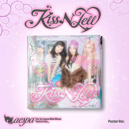 aespa - 1st Japan Mini Album [KISS N TELL] Poster Ver.