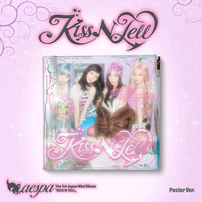 aespa - 1st Japan Mini Album [KISS N TELL] Poster Ver.