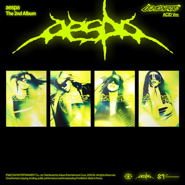 aespa - 2nd Album [LEMONADE] ACID Ver.