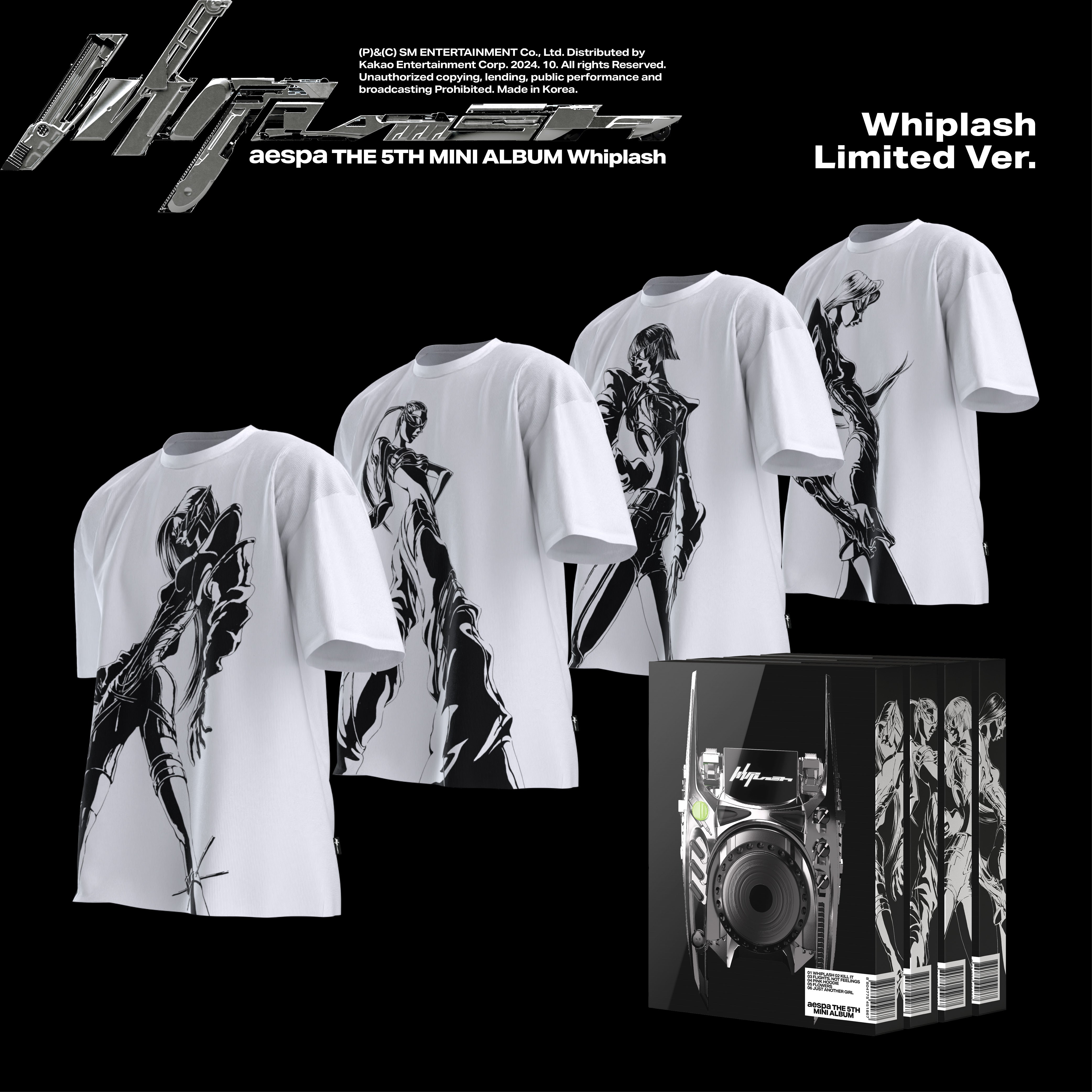 Kpop Album Wholesale aespa - 5th Mini Album [Whiplash] Whiplash