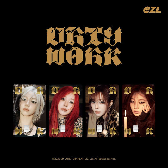 aespa - [Dirty Work] EZL Transportation Card (Korea) KARINA Ver.