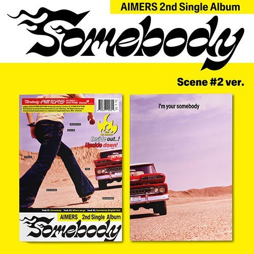 AIMERS - 2ND SINGLE ALBUM [SOMEBODY]