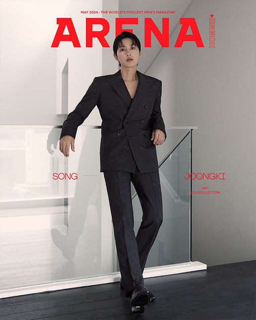 ARENA HOMME+ - [2024, May] - Cover : SONG JOONGKI Magazine - Kpop Wholesale | Seoufly