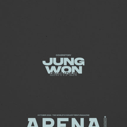 ARENA HOMME+ - [2024, October] - Cover : ENHYPEN JUNGWON TYPE B - Baro7 Best Kpop Store