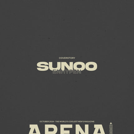 ARENA HOMME+ - [2024, October] - Cover : ENHYPEN SUNOO TYPE G - Baro7 Best Kpop Store