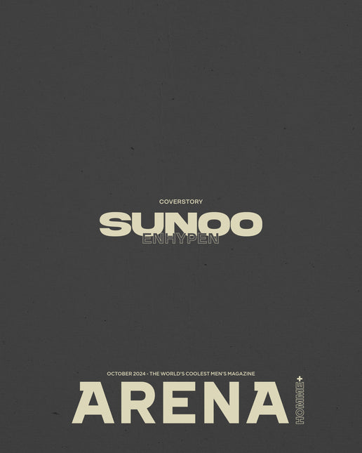 ARENA HOMME+ - [2024, October] - Cover : ENHYPEN SUNOO TYPE G - Baro7 Best Kpop Store