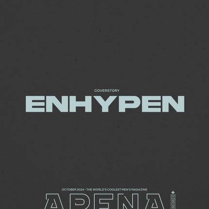 ARENA HOMME+ - [2024, October] - Cover : ENHYPEN TYPE A - Baro7 Best Kpop Store