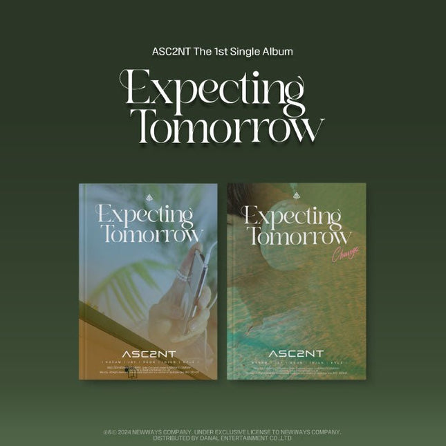 ASC2NT - 1ST SINGLE ALBUM [Expecting Tomorrow] Kpop Album - Kpop Wholesale | Seoufly