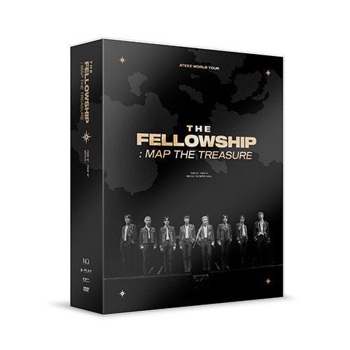 ATEEZ - WORLD TOUR THE FELLOWSHIP : MAP THE TREASURE SEOUL DVD Tour DVD - Kpop Wholesale | Seoufly