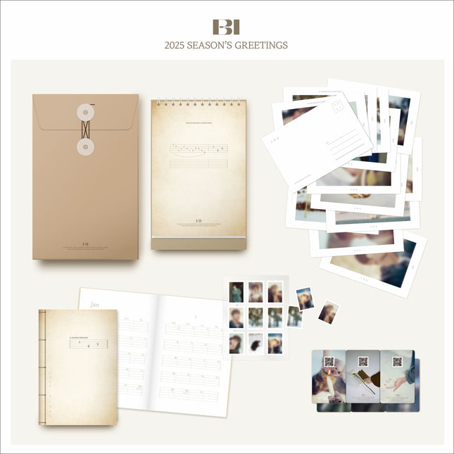 B.I - 2025 SEASON'S GREETINGS [소품집] - Baro7 Best Kpop Store