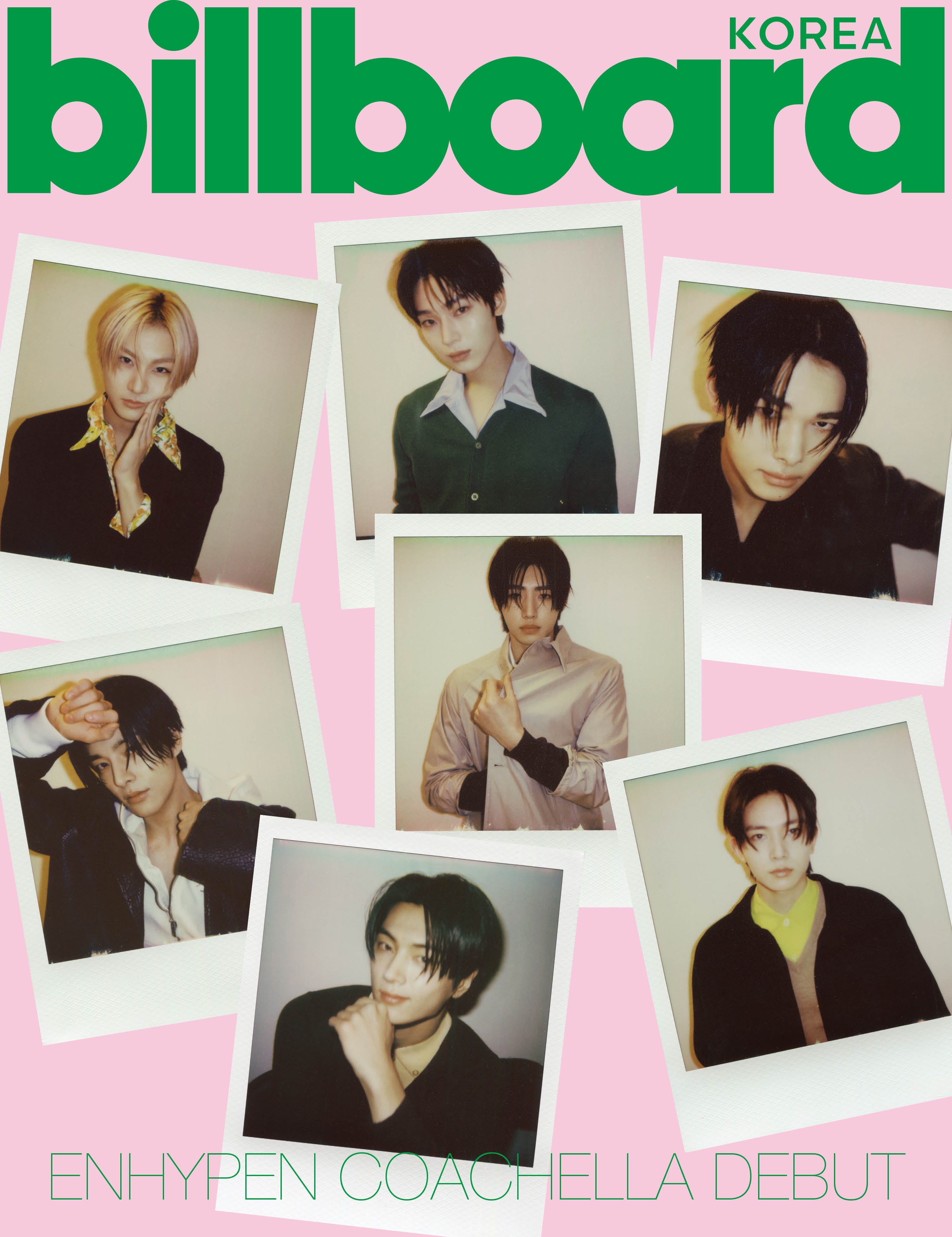 ENHYPEN NI-KI Billboard Korea ポスター Kpop Album Wholesale BILLBOARD KOREA - [ENHYEPN COACHELLA DEBUT