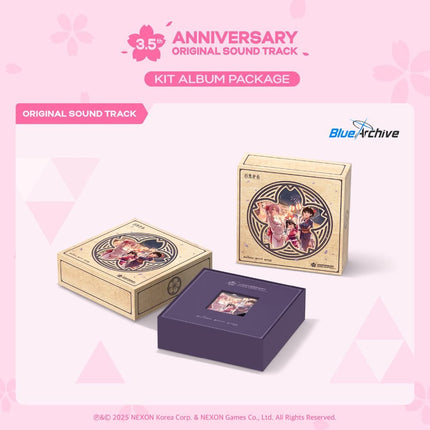 BLUE ARCHIVE 3.5th ANNIVERSARY OST - KIT ALBUM PACKAGE - Baro7 Best Kpop Store