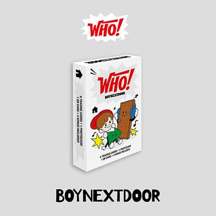 BOYNEXTDOOR - 1ST SINGLE ALBUM [WHO!] WEVERSE ALBUMS Ver. Kpop Album - Kpop Wholesale | Seoufly