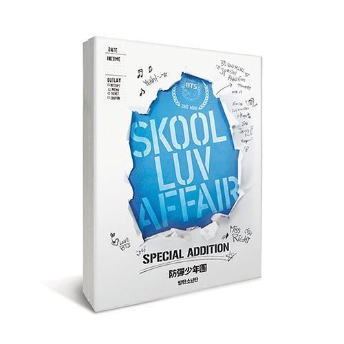 BTS - SKOOL LUV AFFAIR [2ND MINI ALBUM] SPECIAL ADDITION (REISSUE) Kpop Album - Kpop Wholesale | Seoufly