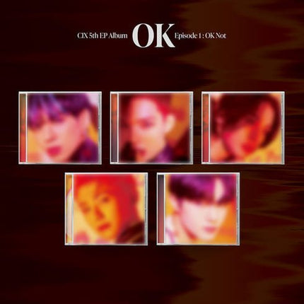 CIX - 5TH EP ALBUM [‘OK’EPISODE 1 : OK NOT] JEWEL CASE VER. Kpop Album - Kpop Wholesale | Seoufly