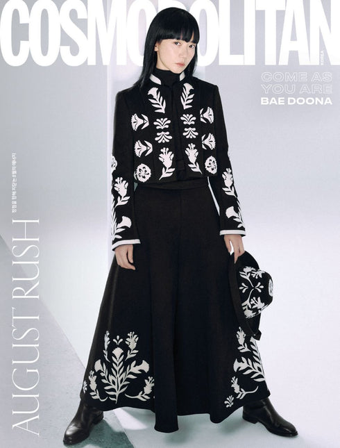 COSMOPOLITAN - [2025, August] - Cover : BAE DOO NA - Baro7 Best Kpop Store