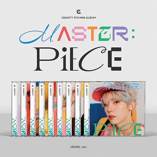 CRAVITY - 5TH MINI ALBUM [MASTER:PIECE] JEWEL Ver. Kpop Album - Kpop Wholesale | Seoufly