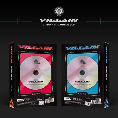 DRIPPIN - VILLAIN [3rd MINI ALBUM] Kpop Album - Kpop Wholesale | Seoufly