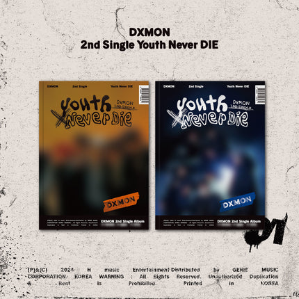 DXMON - [Youth Never DIE] - Baro7 Best Kpop Store