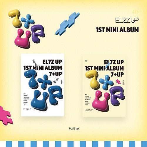 EL7Z U+P - 1ST MINI ALBUM [7+UP] PLVE Ver. Kpop Album - Kpop Wholesale | Seoufly