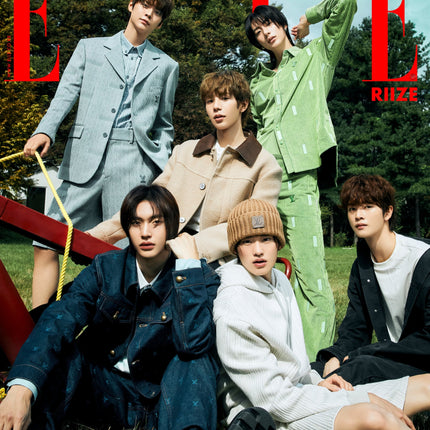ELLE - [2024, November] - Cover : RIIZE TYPE A - Baro7 Best Kpop Store