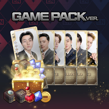 ENHYPEN - [ENHYPEN WORLD COUPON CARD COLLECTION] NEWS ROOM GAME PACK Ver. - Baro7 Best Kpop Store