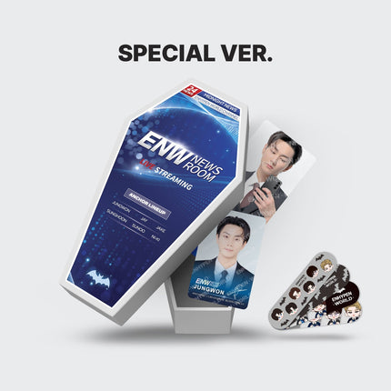 ENHYPEN - [ENHYPEN WORLD COUPON CARD COLLECTION] NEWS ROOM SPECIAL Ver. - Baro7 Best Kpop Store