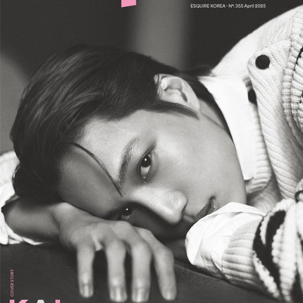 ESQUIRE - [2025, April] - Cover : EXO KAI TYPE A - Baro7 Best Kpop Store