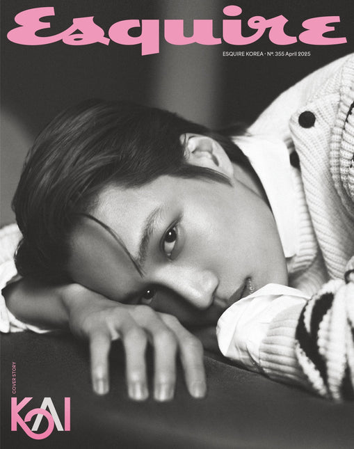 ESQUIRE - [2025, April] - Cover : EXO KAI TYPE A - Baro7 Best Kpop Store