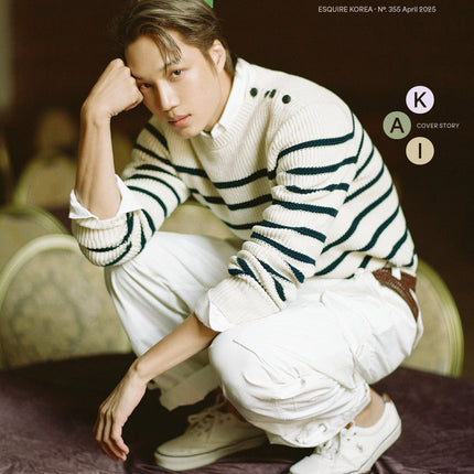 ESQUIRE - [2025, April] - Cover : EXO KAI TYPE B - Baro7 Best Kpop Store