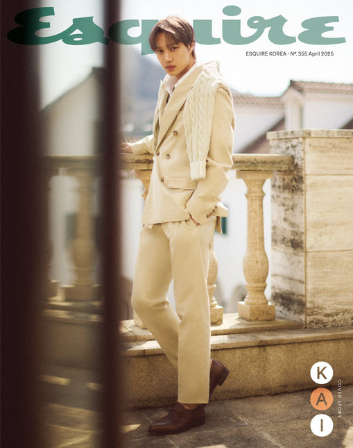 ESQUIRE - [2025, April] - Cover : EXO KAI TYPE C - Baro7 Best Kpop Store