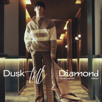 ESQUIRE PHOTOBOOK : Dusk Till Diamond - Cover : YOON SAN HA TYPE C - Baro7 Best Kpop Store
