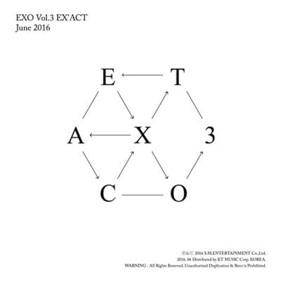 EXO - EX’ACT [3rd ALBUM] Kpop Album - Kpop Wholesale | Seoufly