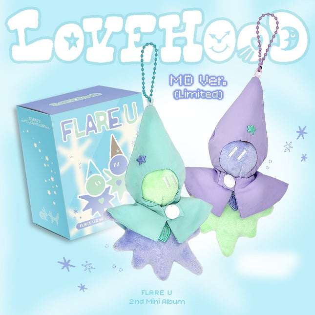 FLARE U - 2nd Mini Album [LOVEHOOD] MD Ver. (LIMITED EDITION) - Baro7 Best Kpop Store