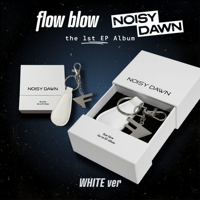 flow blow - 1st EP Album [NOISY DAWN] WHITE Ver.