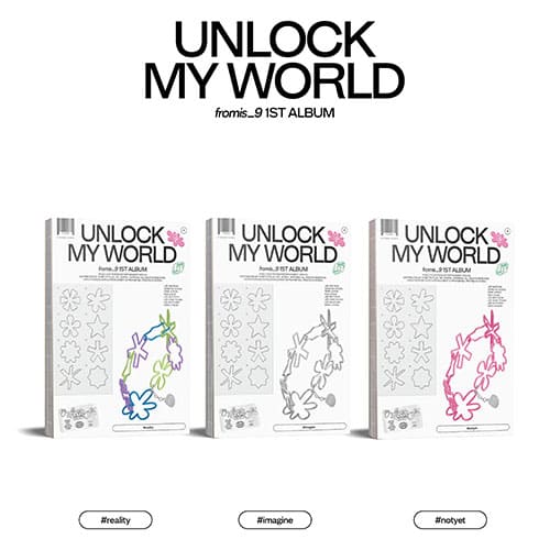 fromis_9 - 1ST ALBUM [UNLOCK MY WORLD] Kpop Album - Kpop Wholesale | Seoufly