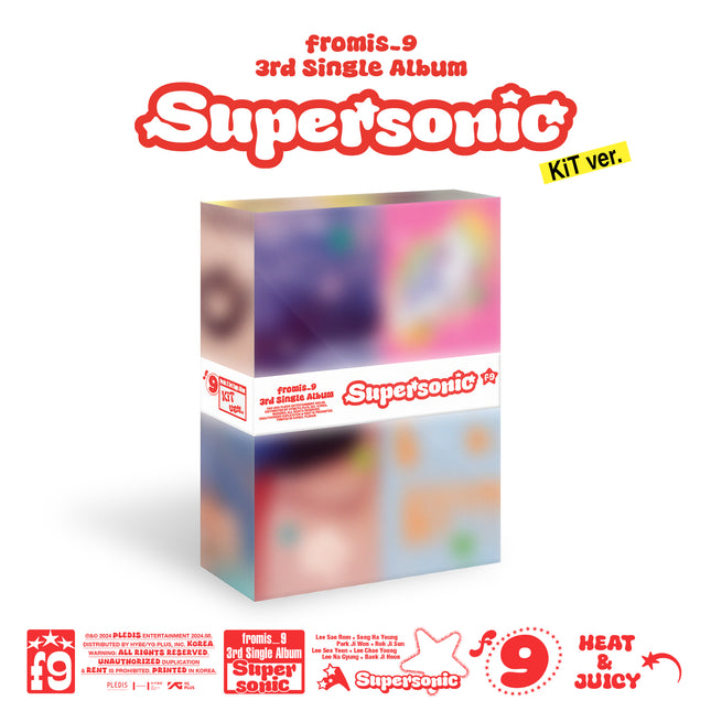 fromis_9 - 3rd Single Album [Supersonic] KiT Ver.