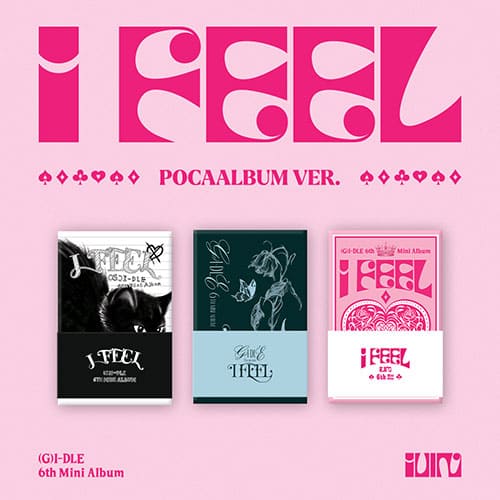 (G)I-DLE - 6TH MINI ALBUM [I FEEL] POCA ALBUM Ver. Kpop Album - Kpop Wholesale | Seoufly