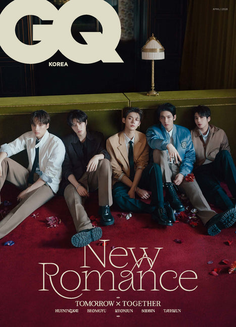 GQ KOREA - [2025, April] - Cover : TXT TYPE A - Baro7 Best Kpop Store