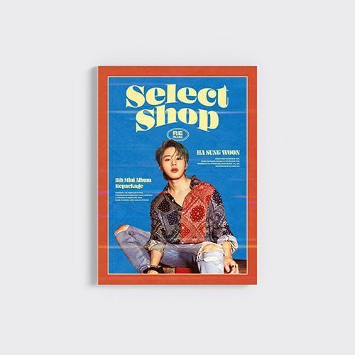 HA SUNG WOON - SELECT SHOP [5TH REPACKAGE MINI ALBUM]