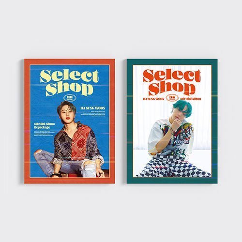 HA SUNG WOON - SELECT SHOP [5TH REPACKAGE MINI ALBUM] Kpop Album - Kpop Wholesale | Seoufly