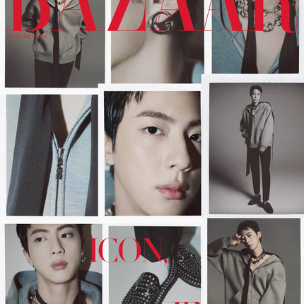 HARPER'S BAZAAR - [2024, September] - Cover : BTS JIN TYPE A - Barowave Best Kpop Store