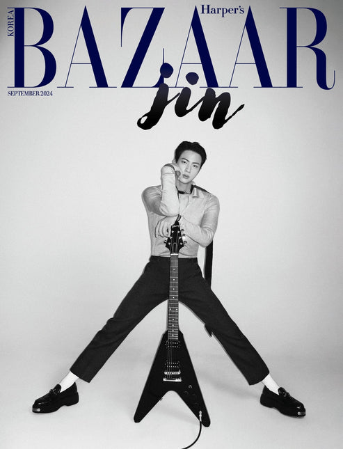 HARPER'S BAZAAR - [2024, September] - Cover BTS JIN TYPE C - Barowave Best Kpop Store