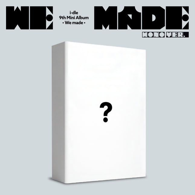 i-dle - 9th Mini Album [We made] Mono Ver.