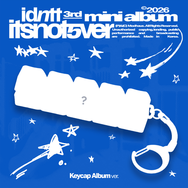 idntt - [itsnotover] Keycap Album - Baro7 Best Kpop Store