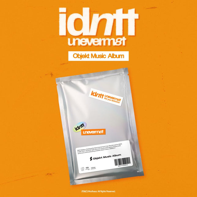 idntt - Mini Album [<unevermet>] Objekt Music Album Ver.