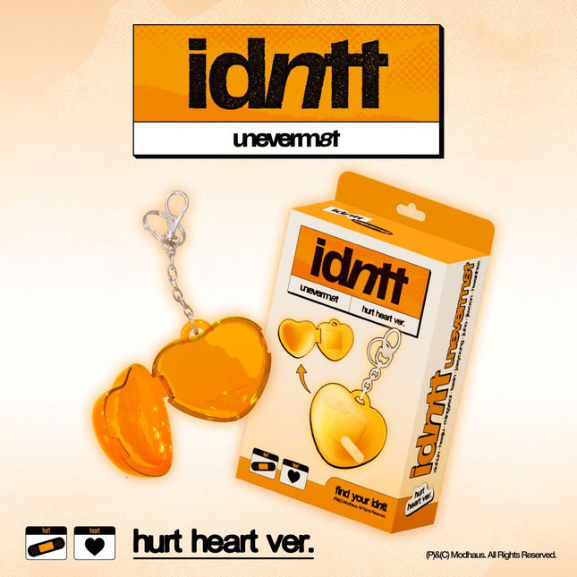 idntt - Mini Album [<unevermet>] hurt heart Ver.