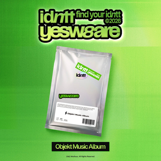 idntt - Mini Album [<yesweare>] Objekt Music Album Ver.
