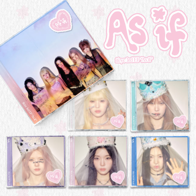 ifeye - 3rd EP [As if] Jewel - ifeye Ver.