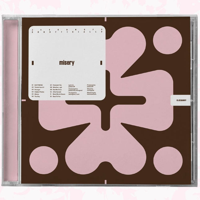 jeebanoff - 3rd Album [Misery] - Baro7 Best Kpop Store
